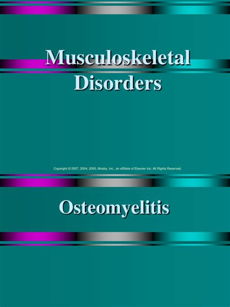 Osteomyelitis Histology