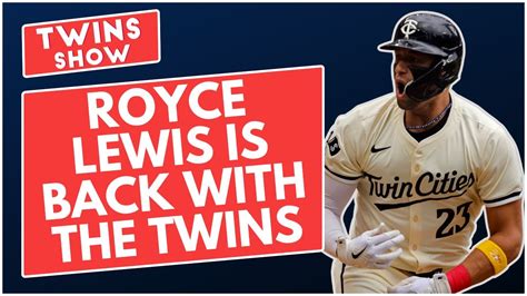 Minnesota Twins Activate Royce Lewis From Injured List YouTube