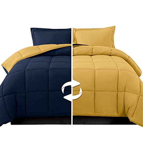 I Tested The Luxurious Navy Blue And Gold Comforter Set Heres Why It