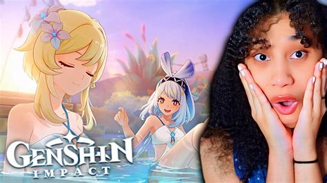 Hot Springs Hot Springs Natlan Archon Quest ACT Part Genshin Impact YouTube