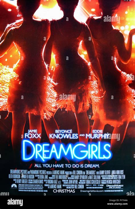 Dreamgirls - Original Movie Poster Stock Photo - Alamy