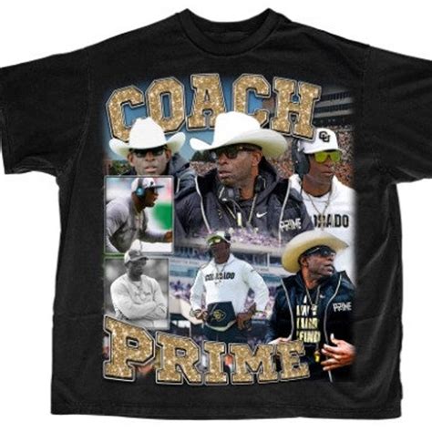 Coach Prime Tshirt - Etsy