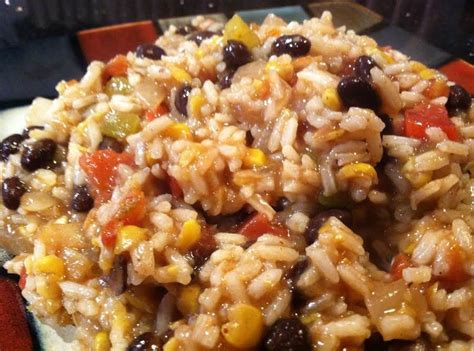 Creamy Mexican Black Bean Tomato Corn Rice Recipe Just A Pinch