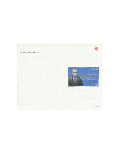 Portugal 2009 Hojas bloque Nº 00295 MNH Braille