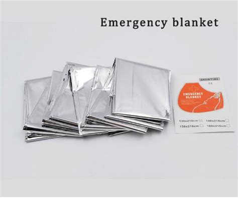 M Etb Emergency Aluminum Foil Gold Survival Blankets Military China