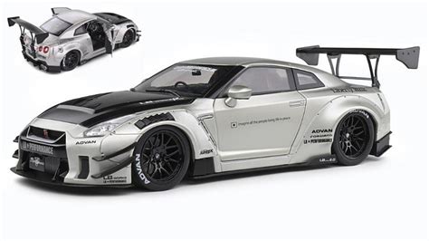 SOLIDO 1805802 Nissan GT R R35 Liberty Walk Body Kit 2 0 2020 Pearl