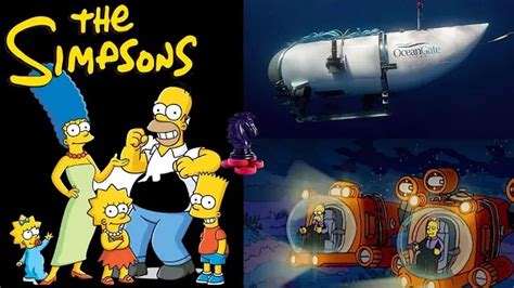 The Simpsons PREDICTED Missing Titanic Submarine Tragedy 2023