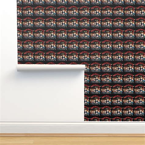 Stranger Things Friends Don T Lie Wallpaper Spoonflower