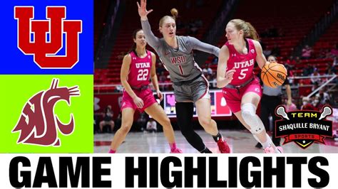 20 Utah Vs Washington State Highlights Ncaa Womens Basketball