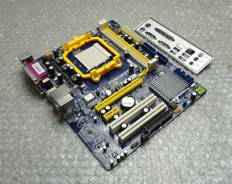 Genuine Foxconn N15235 P61PMV AMD Socket 775 Motherboard With IO Back