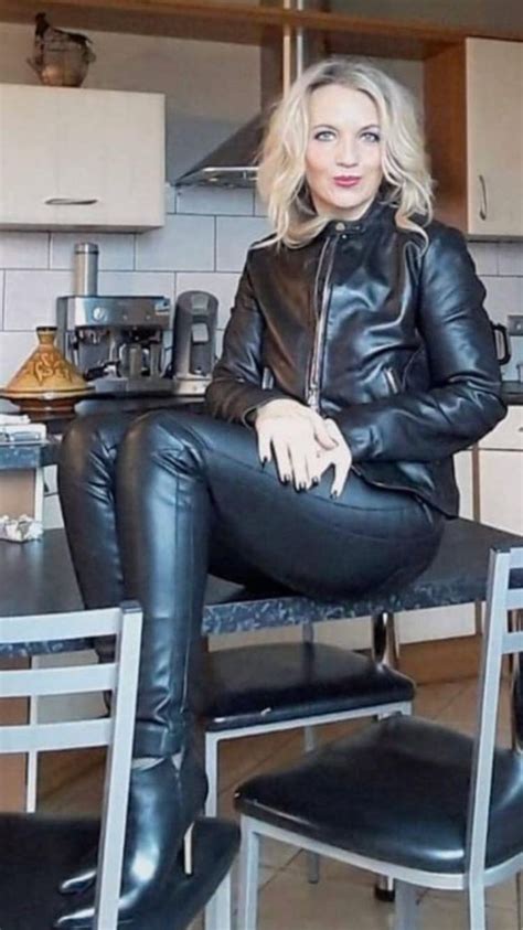 Leather Pants Outfit Black Leather Dresses Leather Catsuit Leder