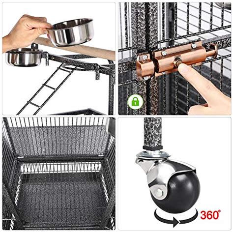 Yaheetech Inch Playtop Wrought Iron Large Parrot Bird Cages Review