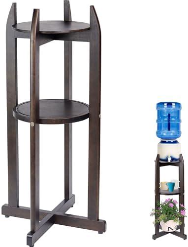 Aquanation Floor Wood Stand Natural Varnish 27 For Water Crock Water Bottles 3