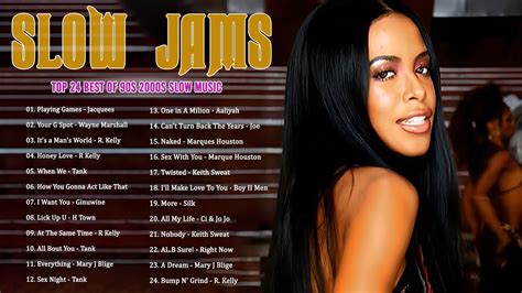 S S Slow Jams Mix Aaliyah R Kelly Usher Chris Brown