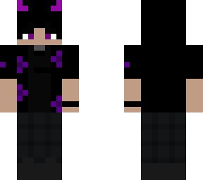 purple horns guys | Minecraft Skin