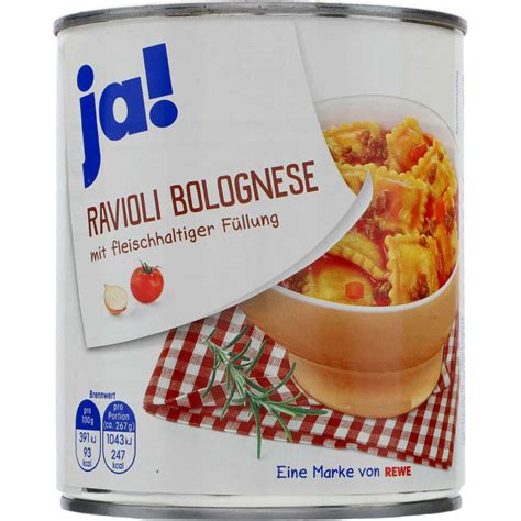 Ja Ravioli Bolognese 800 G Ds Tilbud Hos Netpris