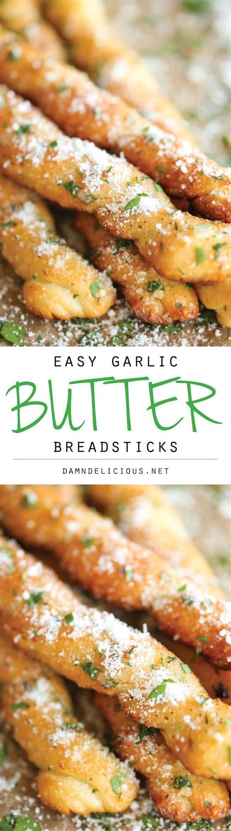 Easy Garlic Butter Breadsticks Damn Delicious Recipe Recipes