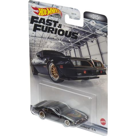 Mattel Hot Wheels Collective Enterainment Cars Fast And Furious 1977 Pontiac Firebird T A DMC55