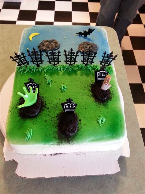 Graveyard Cake From Graveyard Cake How To