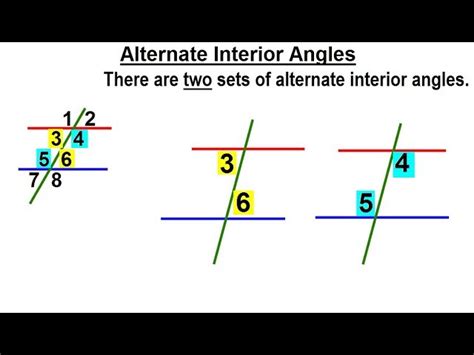 Alternate Interior Angles Examples Definition Theorem Education Tips