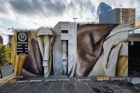 Streetart Guido Van Helten Calgary Canada Barbara Picci