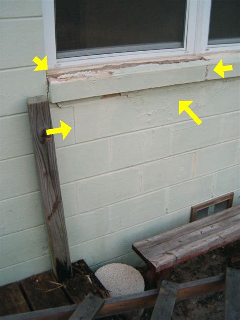 Repairing Concrete Window Sills