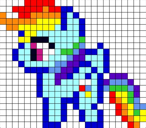 Rainbow Badge Perler Bead Pattern Bead Sprite Melty Bead Patterns Images