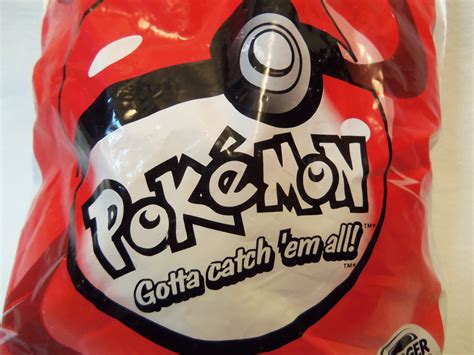 Pokemon Collectible burger King Kids Meal Toy Factory Sealed Bag 84-16 ...