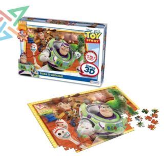 ROMPECABEZAS PUZZLE TAPIMOVIL 3D LENTICULAR De 100 Piezas Toy Story