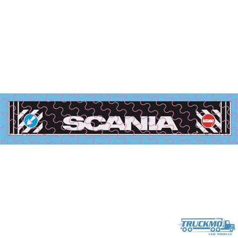 TRUCKMO Decal Scania Splash Guard Flap Material Polystyrene 12D 0160