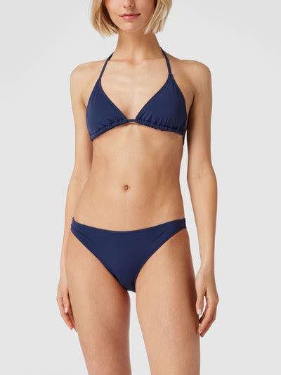 Jake s Casual Bikini Oberteil mit Schnürung marine online kaufen