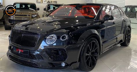 Bentley Bentayga Mansory Full Black Edition, Most Savage SUV - Auto ...