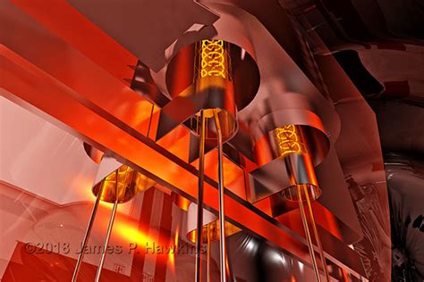Jim Hawkins 3d Vacuum Tube Art Zahl Tube
