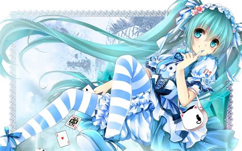 Cute Miku Wallpapers Wallpaper Cave