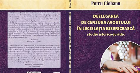 La Editura Sapientia A Ap Rut Cartea Dezlegarea De Cenzura Avortului