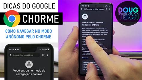 Chrome Como Navegar Em Modo An Nimo Android Youtube