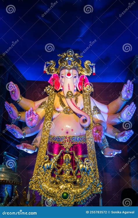 A Beautiful Idol Of Lord Ganesha Stock Photo Image Of India Deity