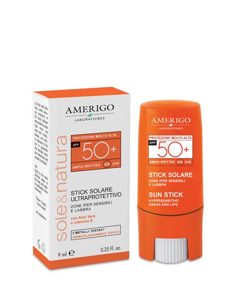 CREMA SOLARE PROTEZIONE ALTA SPF 50 Sole Natura Amerigo Cosmesi