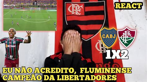 React Melhores Momentos Boca Juniors X Fluminense Fluminense Campe O