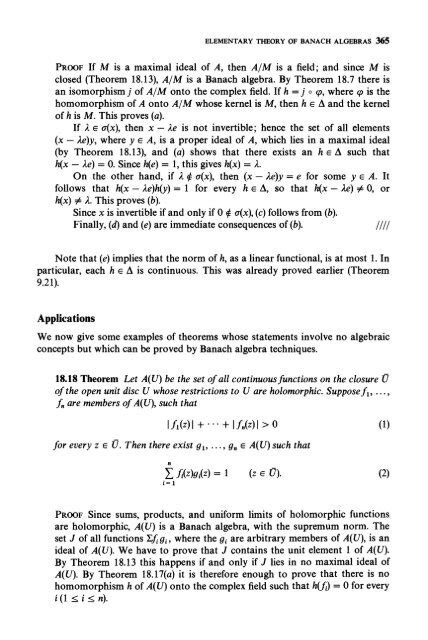 ELEMENTARY THEORY OF BANA