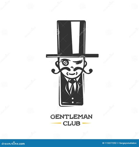 Gentleman Logo Vector Illustration 32470608