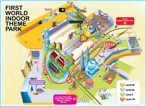 Genting Theme Park Map