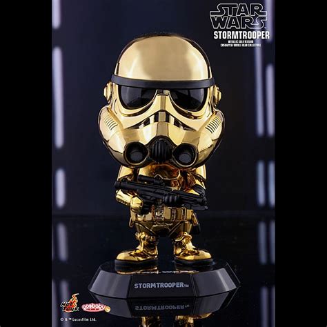 Hot Toys Star Wars Stormtrooper Metallic Color Version Cosbaby S Bobble Head