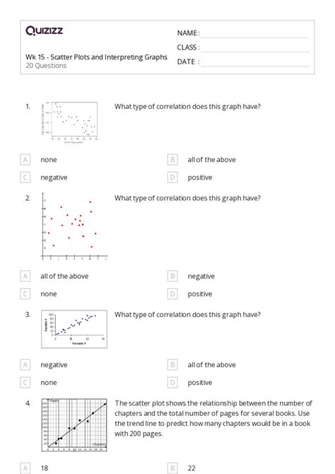 50 Interpreting Graphs Worksheets For 8th Year On Quizizz Free