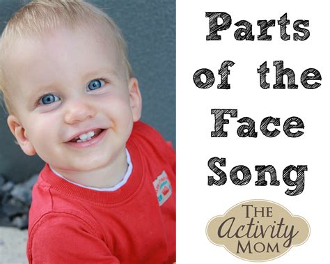 Baby Activity - Parts of the Face Song - The Activity Mom