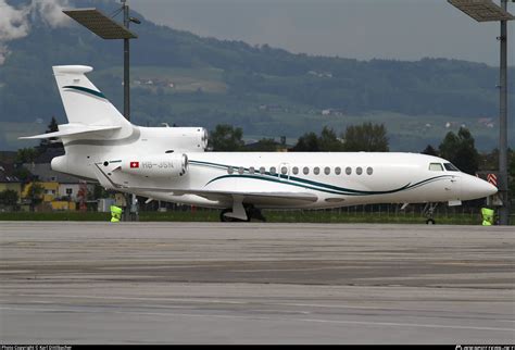 Hb Jsn Dasnair Dassault Falcon X Photo By Karl Dittlbacher Id