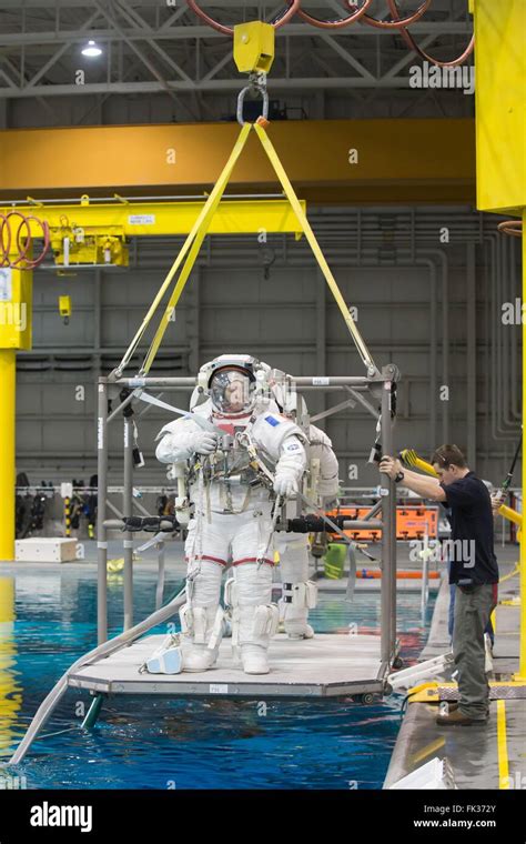 Esa Astronaut Thomas Pesquet In His Extravehicular Mobility Unit Space