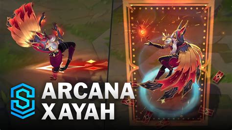 Arcana Xayah Skin Spotlight Pre Release League Of Legends Youtube