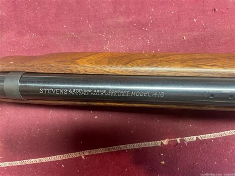 Stevens Target Rifle Mdl 416 Us Property 22 Lr Stevens X Barrel