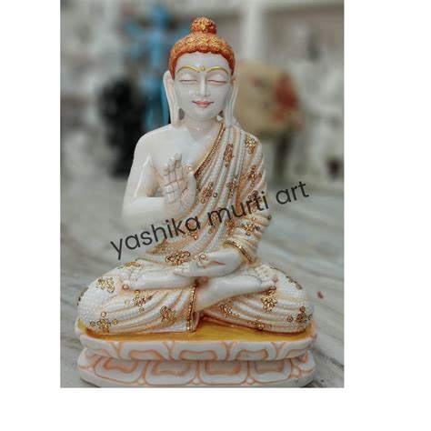 Multicolor Handmade Coloured Marble Buddha Sizedimension 12 Inch To 48 Inch At Rs 25000 In Jaipur